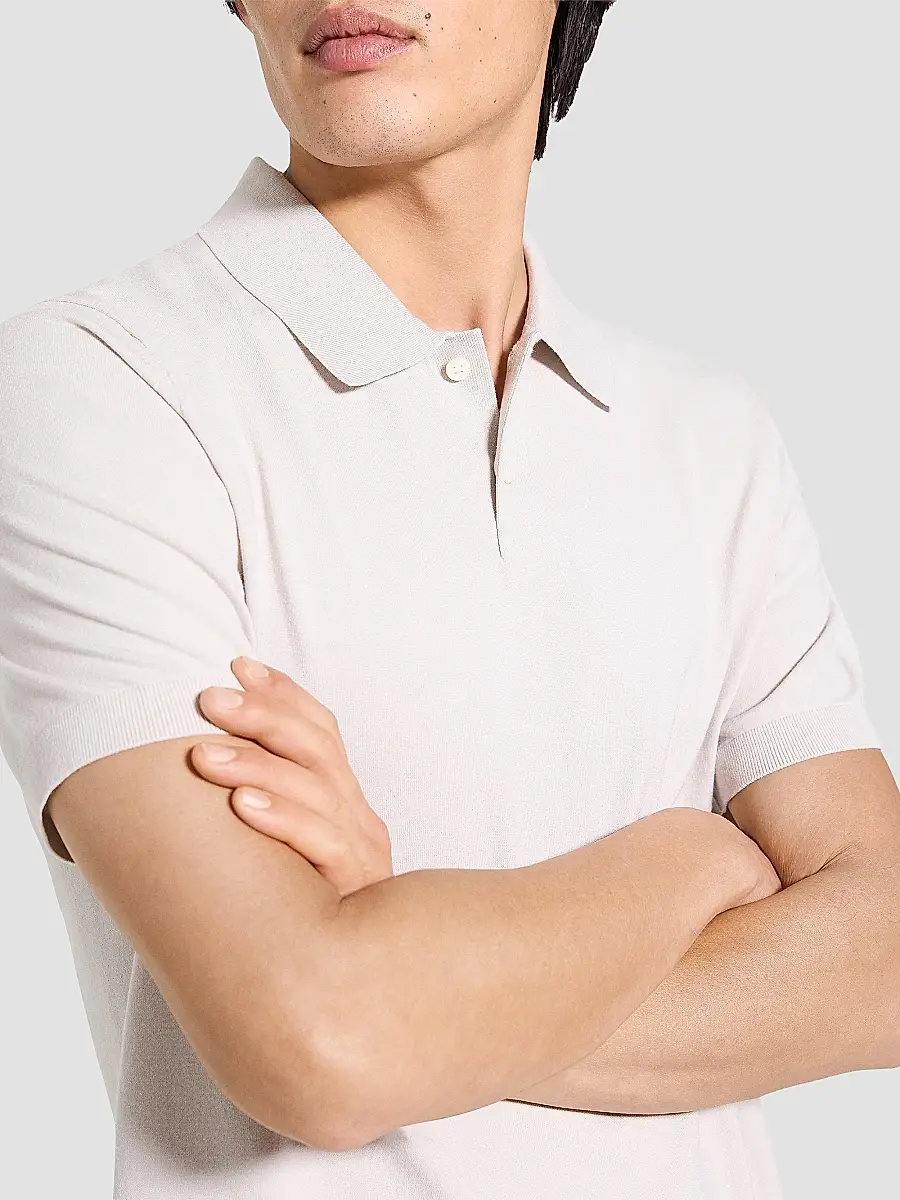 Theory Men's Soris Knit Polo Shirt | Thumbnail 6 Theory Men's Soris Knit Polo Shirt | Thumbnail 6