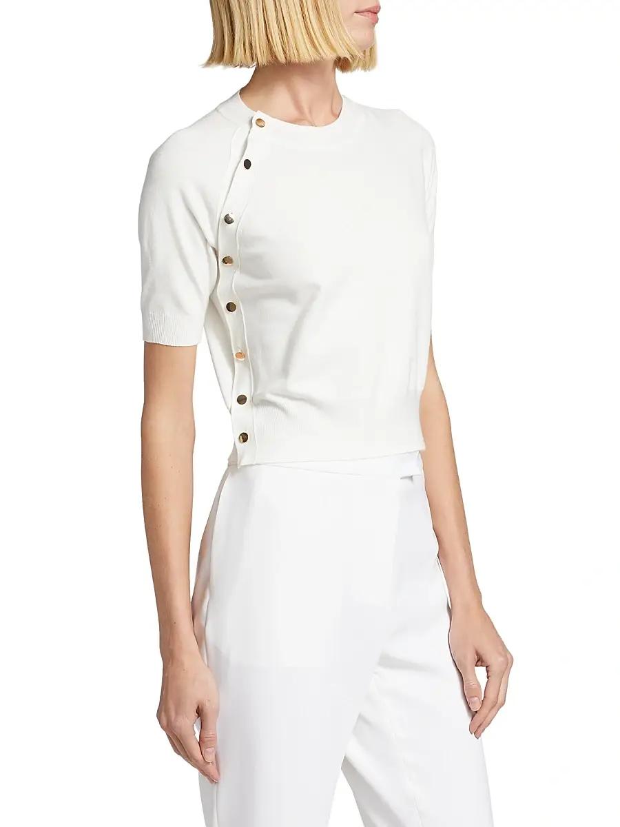 Altuzarra Women's Mini Minimoto Knit Crop Sweater | Thumbnail 4