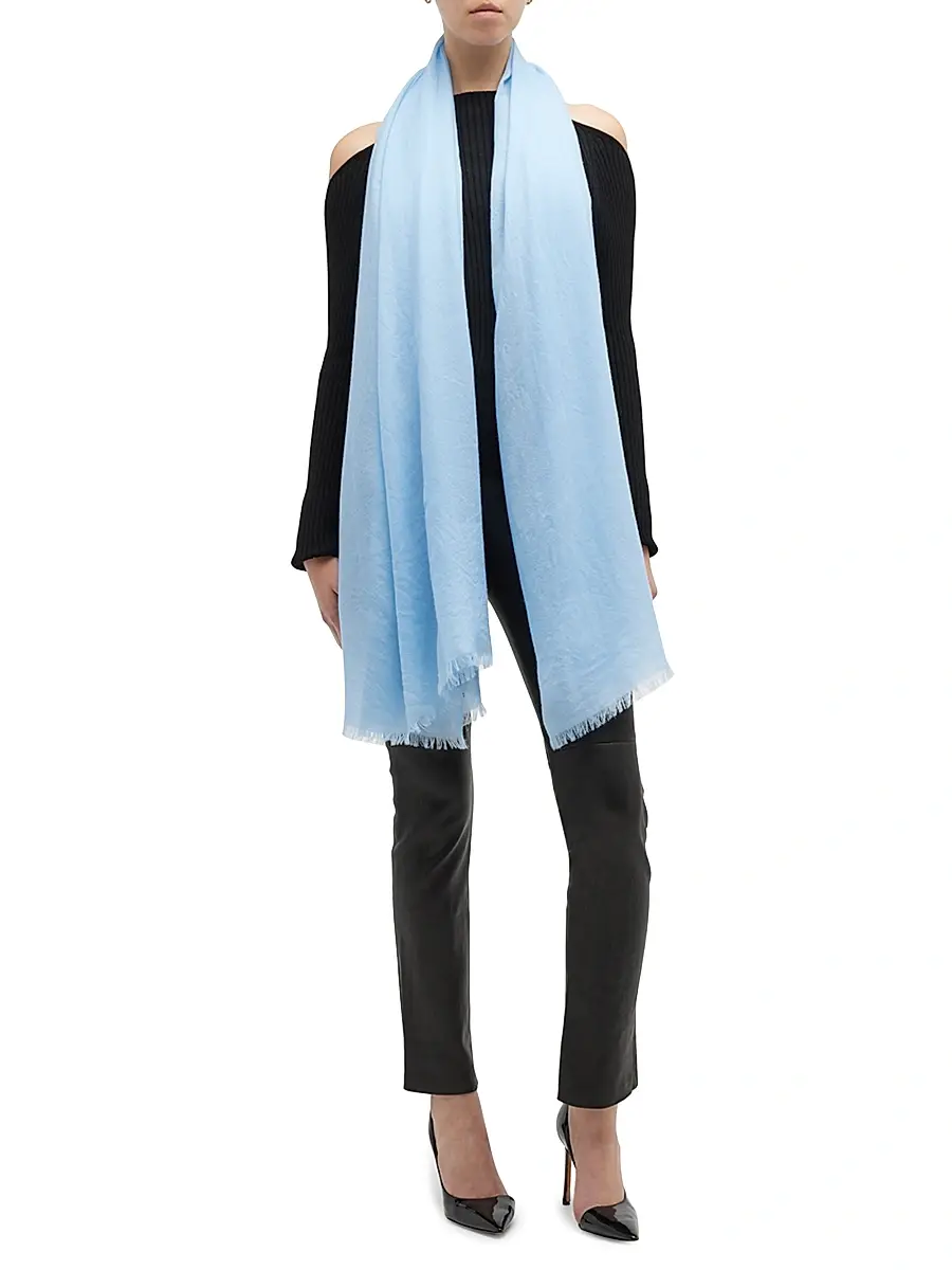 Sofia Cashmere Women's Lightweight Cashmere Scarf | Thumbnail 2