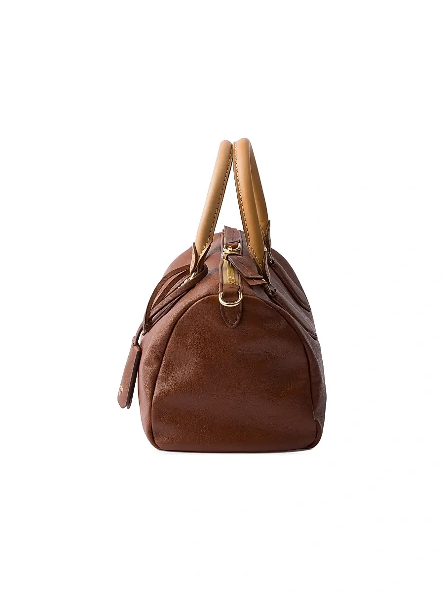 Prada Women's Small Leather Top-Handle Bag | Thumbnail 6 Prada Women's Small Leather Top-Handle Bag | Thumbnail 6