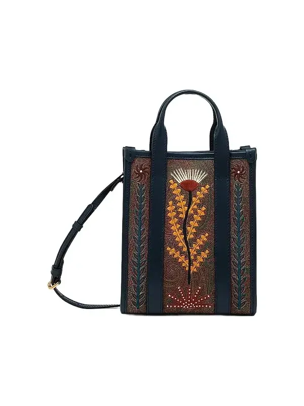 Etro Women's Arnica Extra-Small Signature Paisley Top Handle Bag