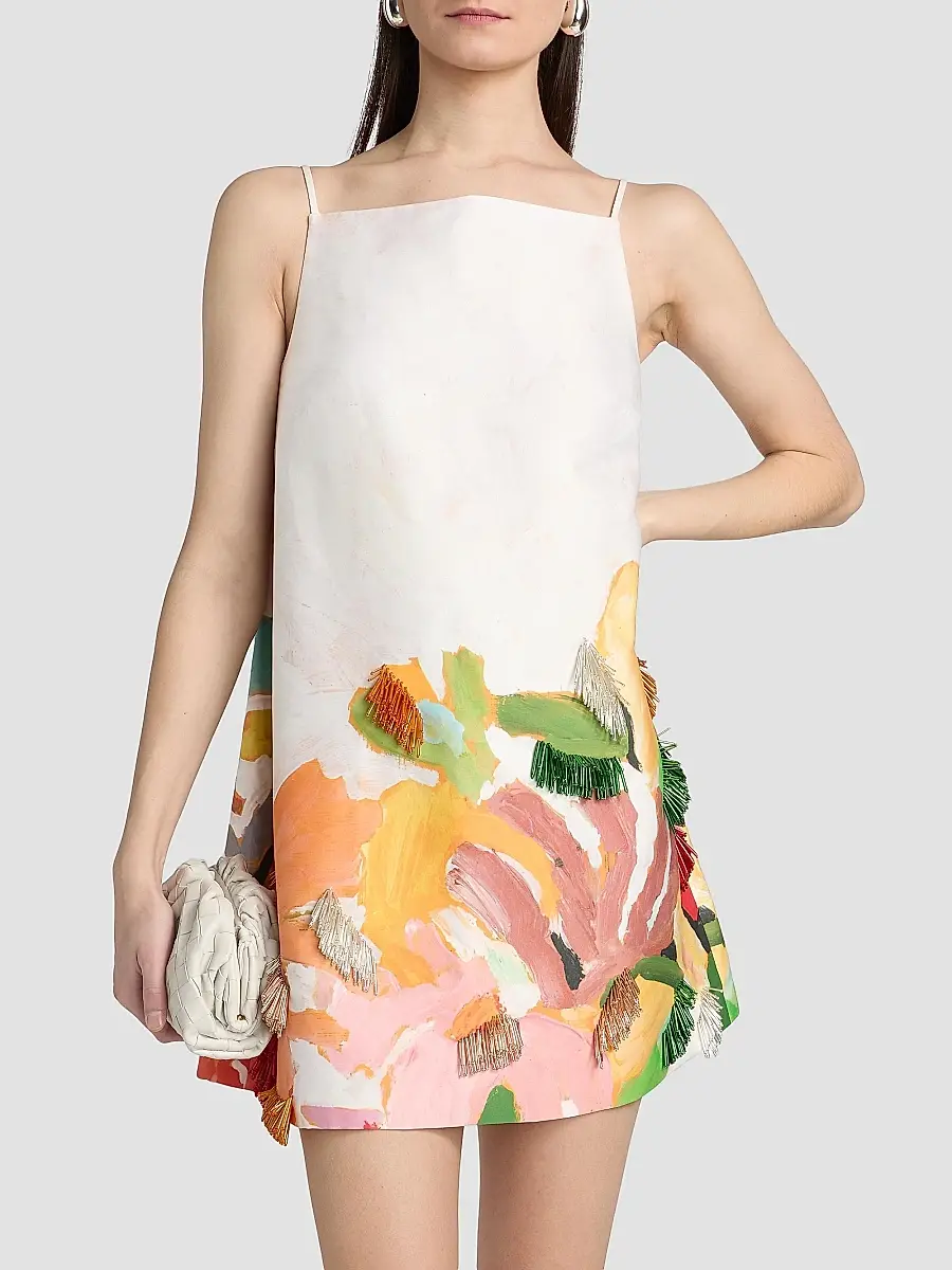 ACLER Women's Forever Young Java Bead-Embellished Printed Minidress | Thumbnail 3 ACLER Women's Forever Young Java Bead-Embellished Printed Minidress | Thumbnail 3