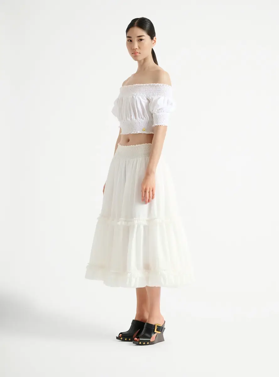 Balmain Long gathered skirt | Thumbnail 2 Balmain Long gathered skirt | Thumbnail 2