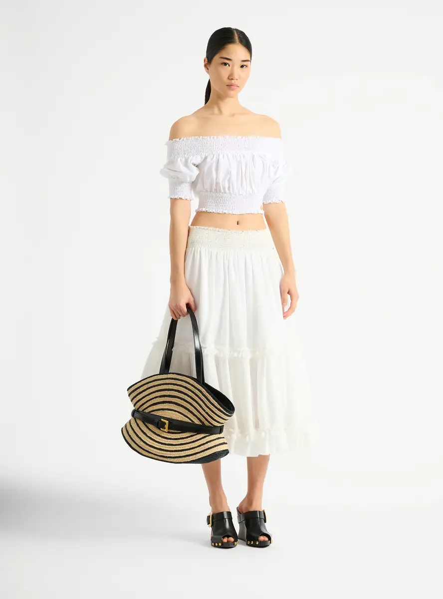Balmain Long gathered skirt | Thumbnail 3 Balmain Long gathered skirt | Thumbnail 3
