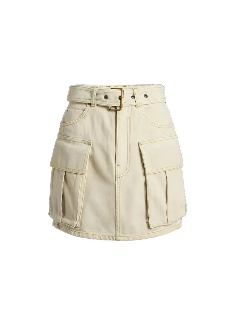 Balmain Faded denim skirt | Image 1 Balmain Faded denim skirt | Image 1