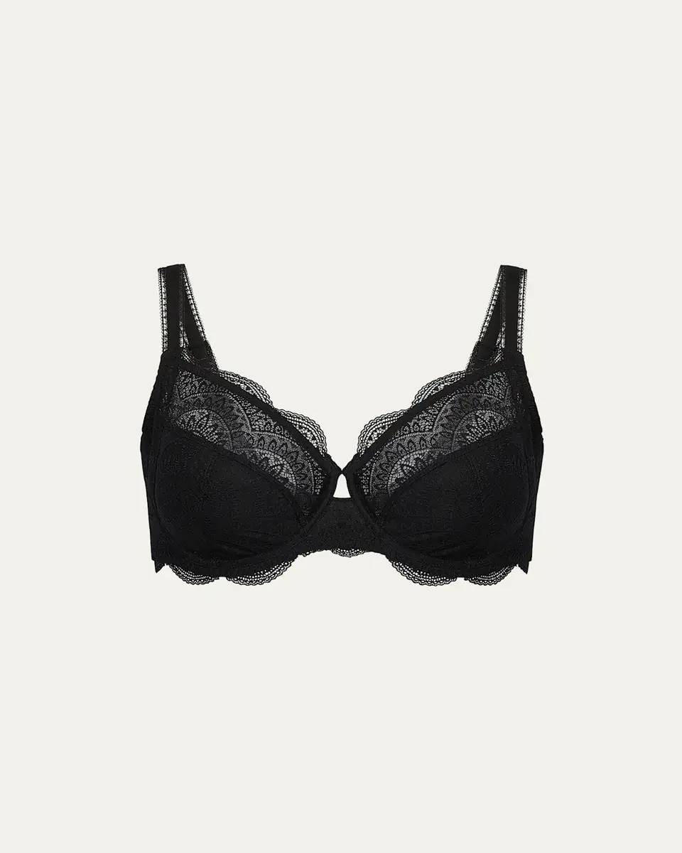 Simone Pérèle Karma Full Cup Support Lace Bra | Thumbnail 3 Simone Pérèle Karma Full Cup Support Lace Bra | Thumbnail 3