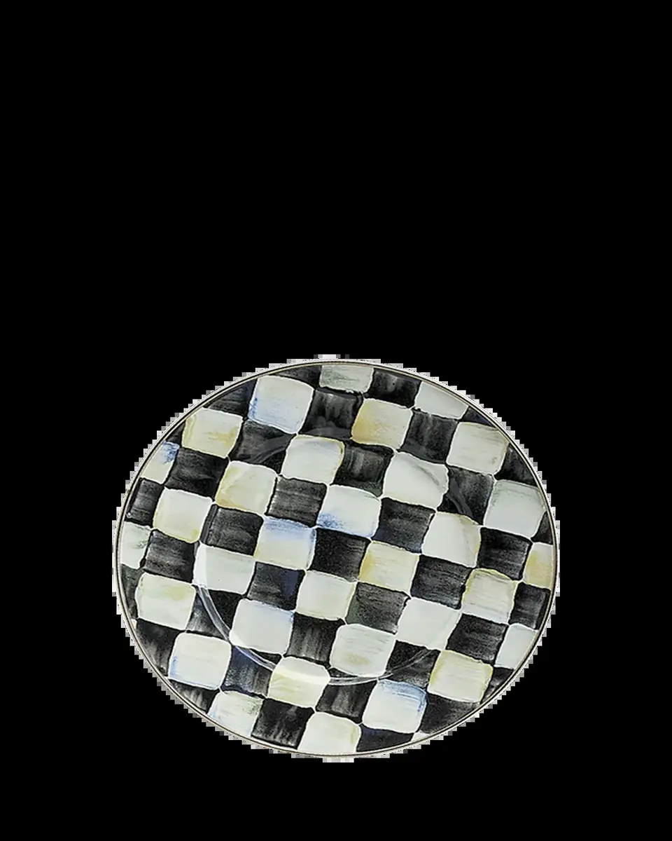 MacKenzie-Childs Courtly Check Salad Plate | Thumbnail 2 MacKenzie-Childs Courtly Check Salad Plate | Thumbnail 2