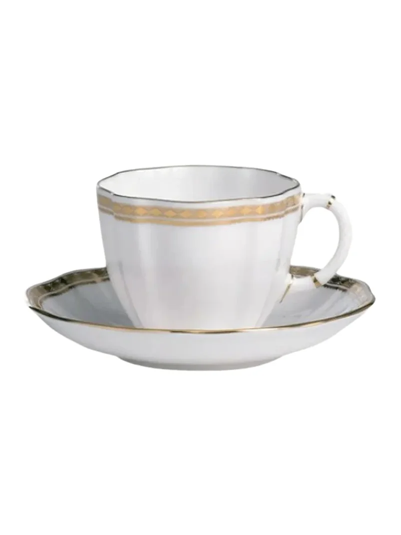 Royal Crown Derby Carlton Gold Saucer
