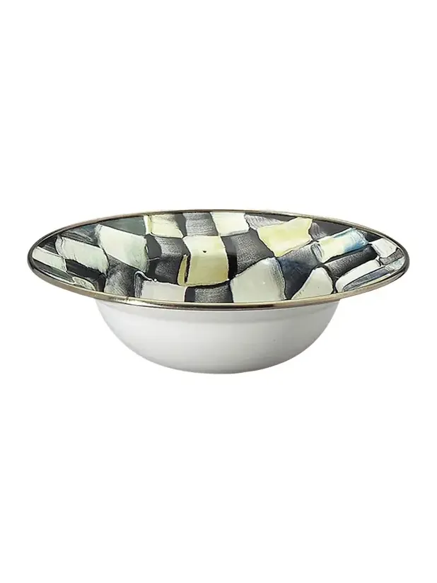 MacKenzie-Childs Courtly Check Cereal Bowl