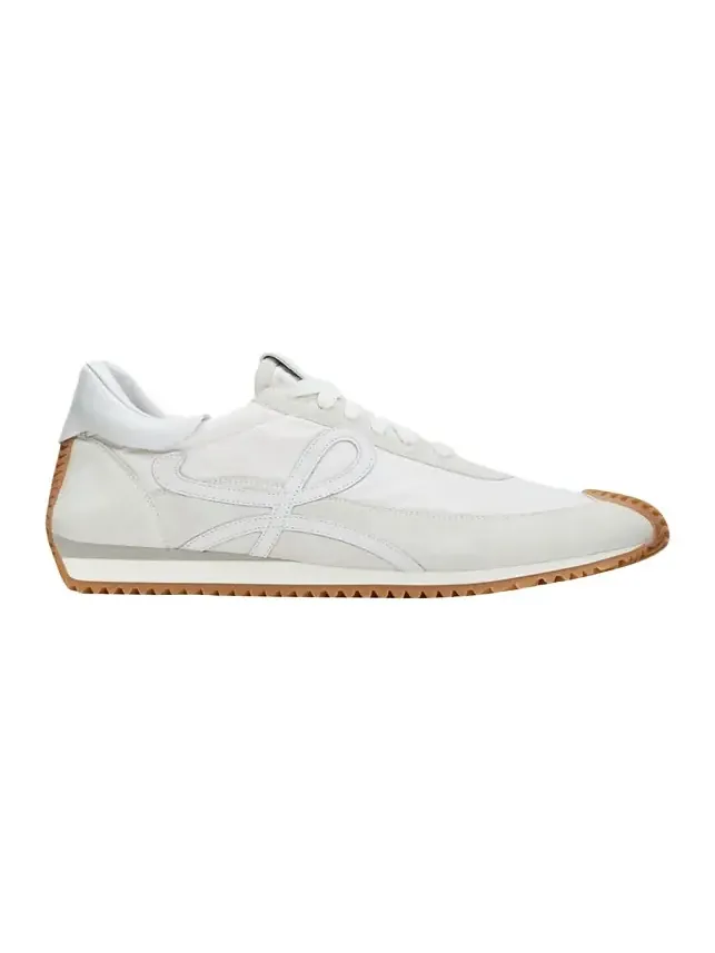 Men's Flow Runner 2.0 Nylon and Suede Sneakers Men's Flow Runner 2.0 Nylon and Suede Sneakers