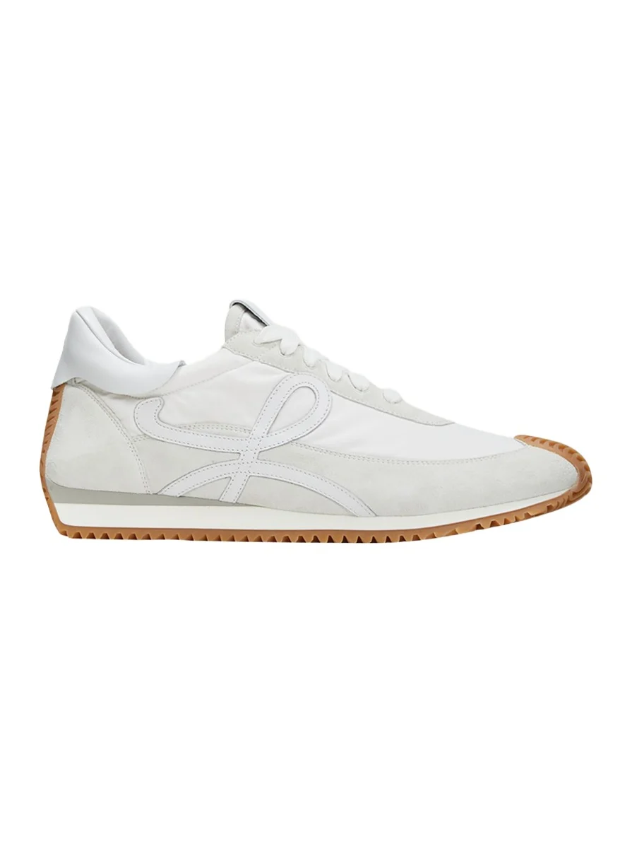 Men's Flow Runner 2.0 Nylon and Suede Sneakers Men's Flow Runner 2.0 Nylon and Suede Sneakers