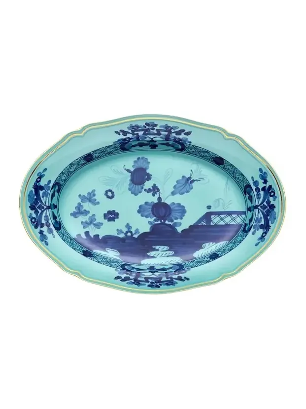 GINORI 1735 Oriente Italiano Oval Flat Platter