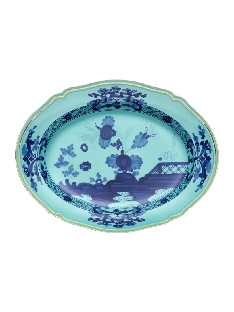 GINORI 1735 Oriente Italiano Oval Flat Platter