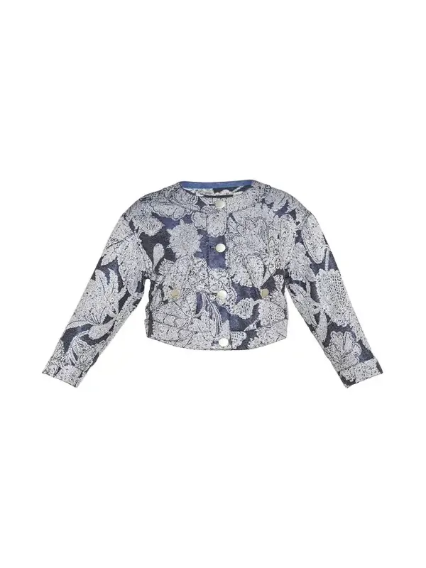 Paisley Crop Jacket Paisley Crop Jacket