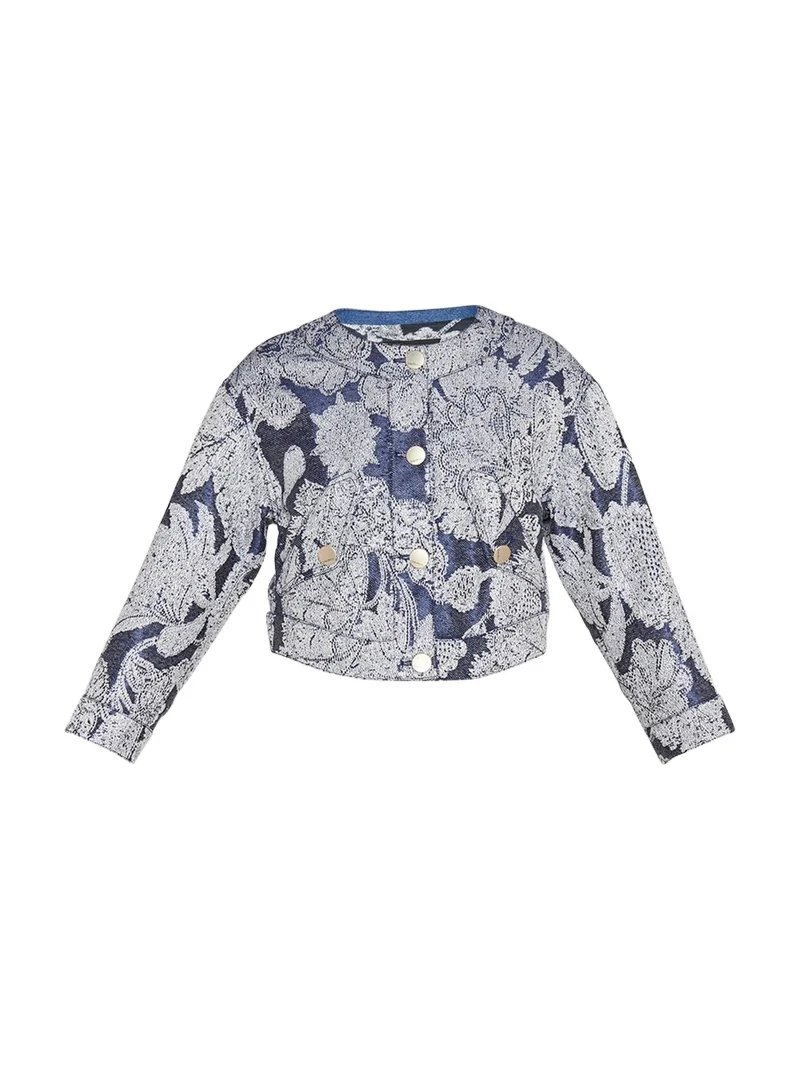 Paisley Crop Jacket Paisley Crop Jacket