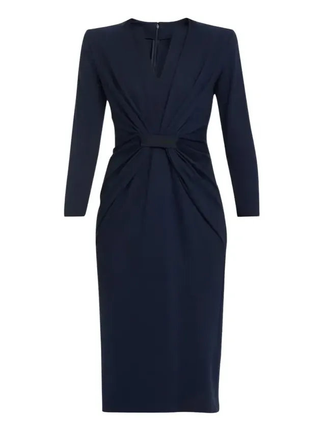 Tab Front Jersey Dress