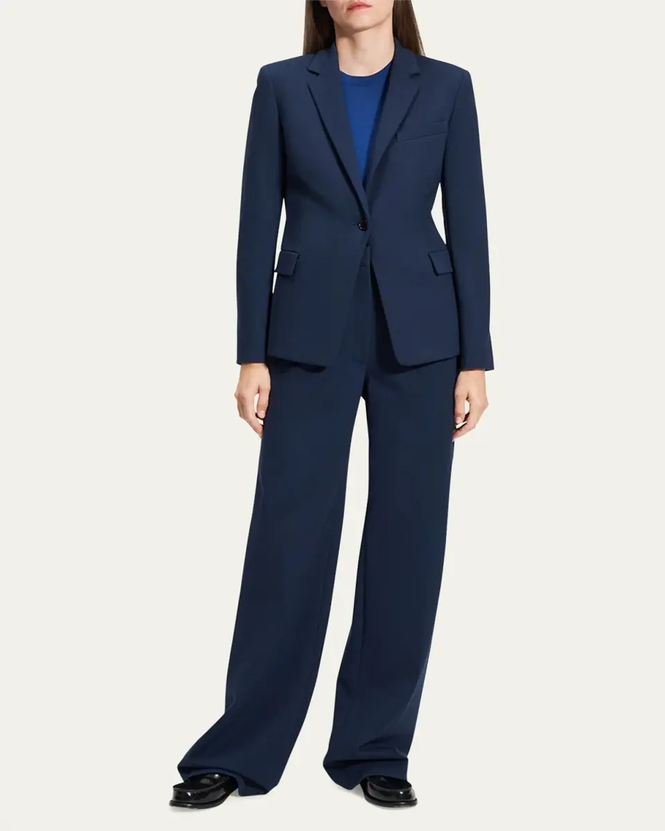 Theory Ponte Slim-Fit Blazer | Thumbnail 2