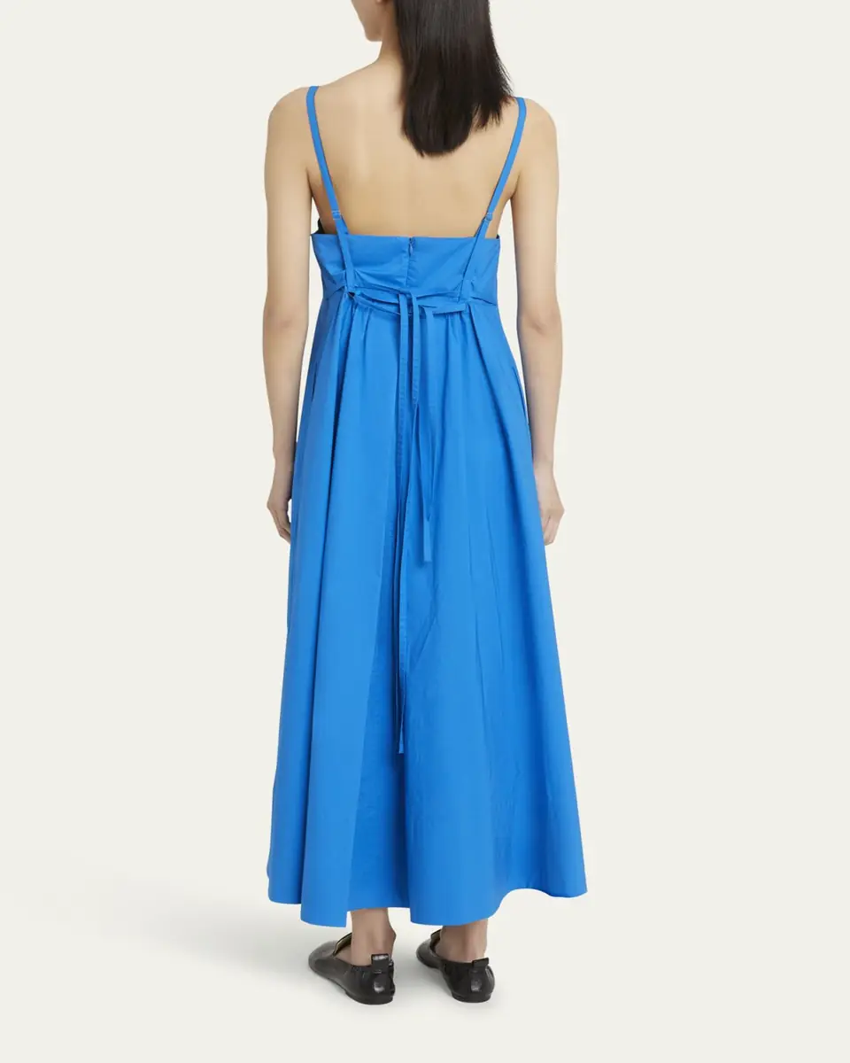 Proenza Schouler White Label Barker Sleeveless Stretch Poplin Dress | Thumbnail 3 Proenza Schouler White Label Barker Sleeveless Stretch Poplin Dress | Thumbnail 3