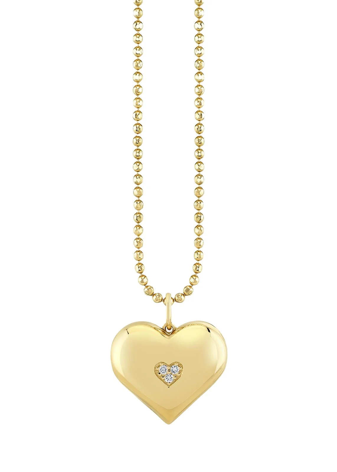 14K Icon Wallpaper Heart Locket Necklace 14K Icon Wallpaper Heart Locket Necklace