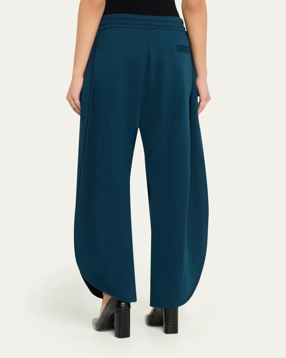Alaïa High-Rise Wide-Leg Petal Joggers | Thumbnail 3 Alaïa High-Rise Wide-Leg Petal Joggers | Thumbnail 3
