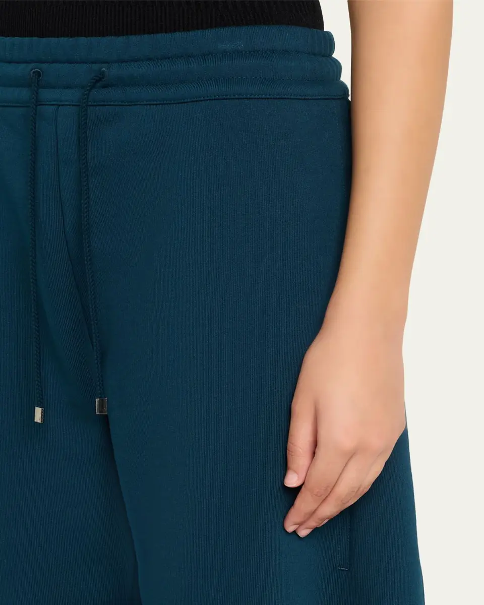 Alaïa High-Rise Wide-Leg Petal Joggers | Thumbnail 5 Alaïa High-Rise Wide-Leg Petal Joggers | Thumbnail 5