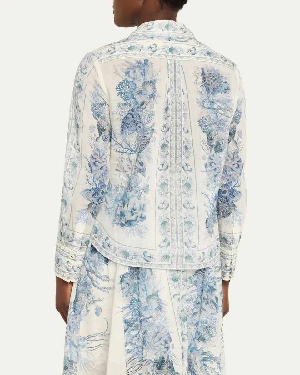 Zimmermann Wanderlust Long-Sleeve Blouse | Thumbnail 3 Zimmermann Wanderlust Long-Sleeve Blouse | Thumbnail 3