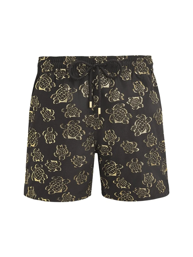 Men's Turtle-Print Swim Shorts Men's Turtle-Print Swim Shorts