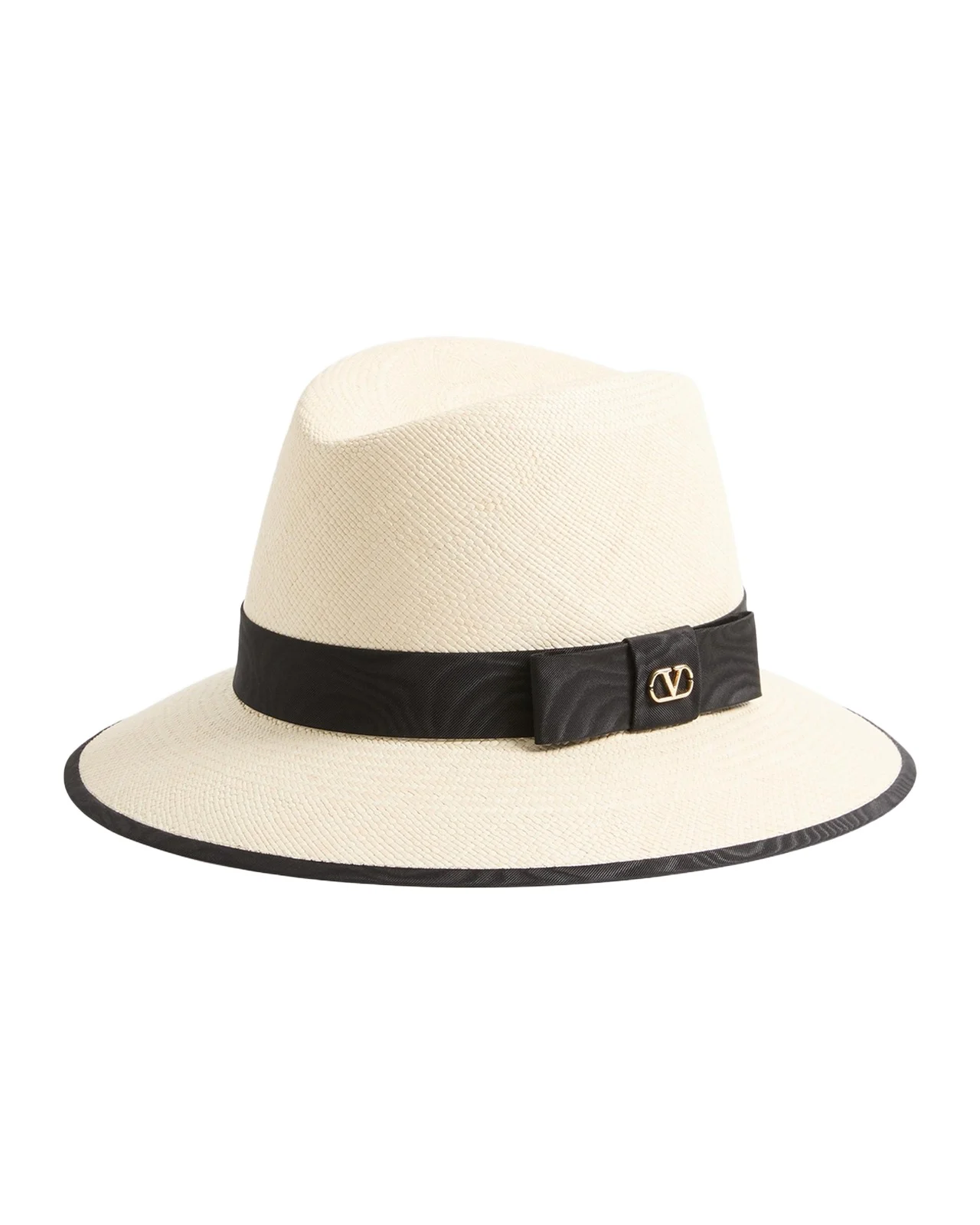 Valentino Garavani VLOGO Straw Fedora