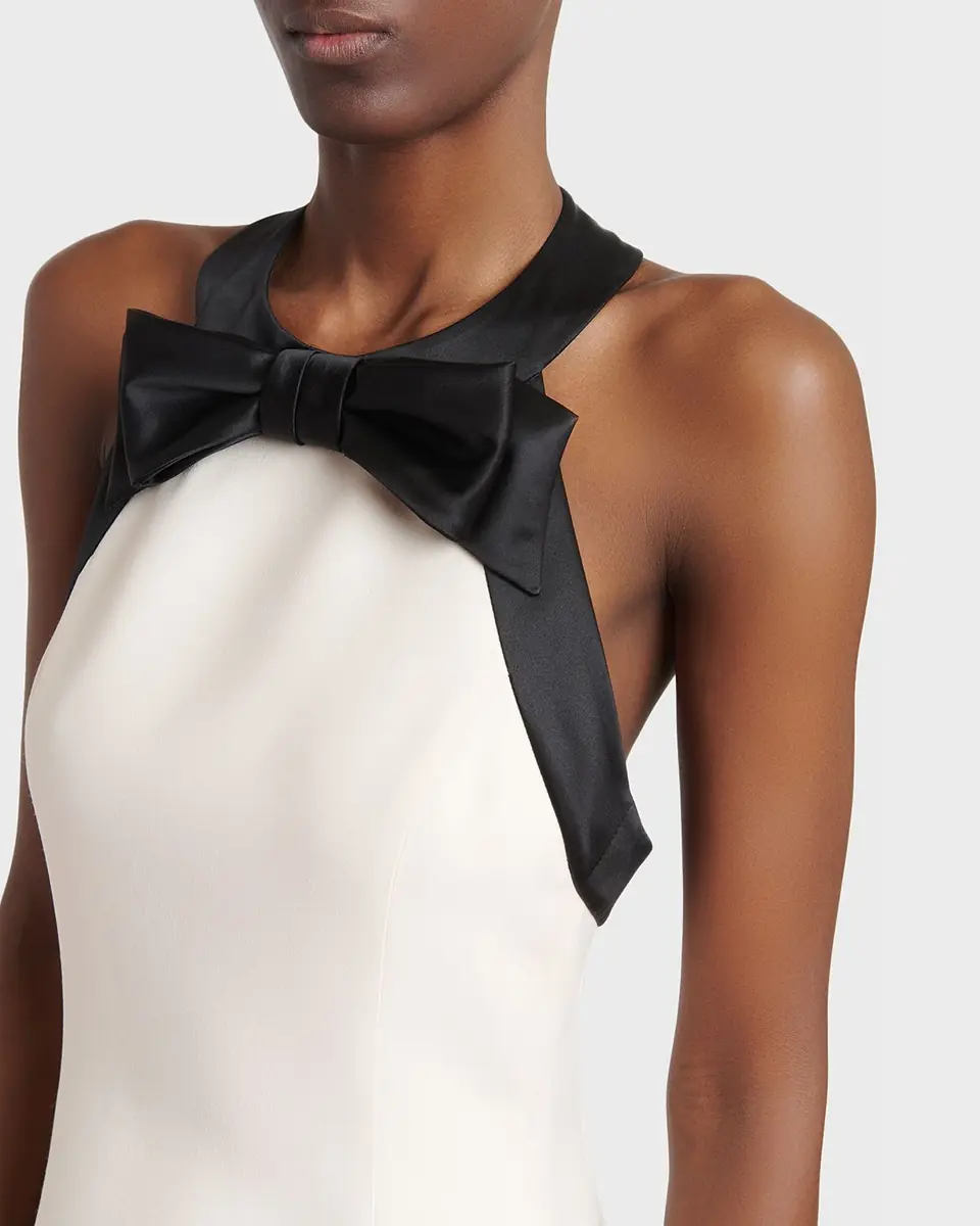 Valentino Garavani Bow-Accented Mini Dress | Thumbnail 4 Valentino Garavani Bow-Accented Mini Dress | Thumbnail 4