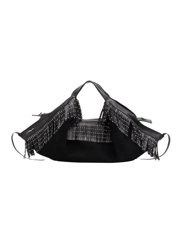 Luna Fringed Suede Shoulder Bag Luna Fringed Suede Shoulder Bag