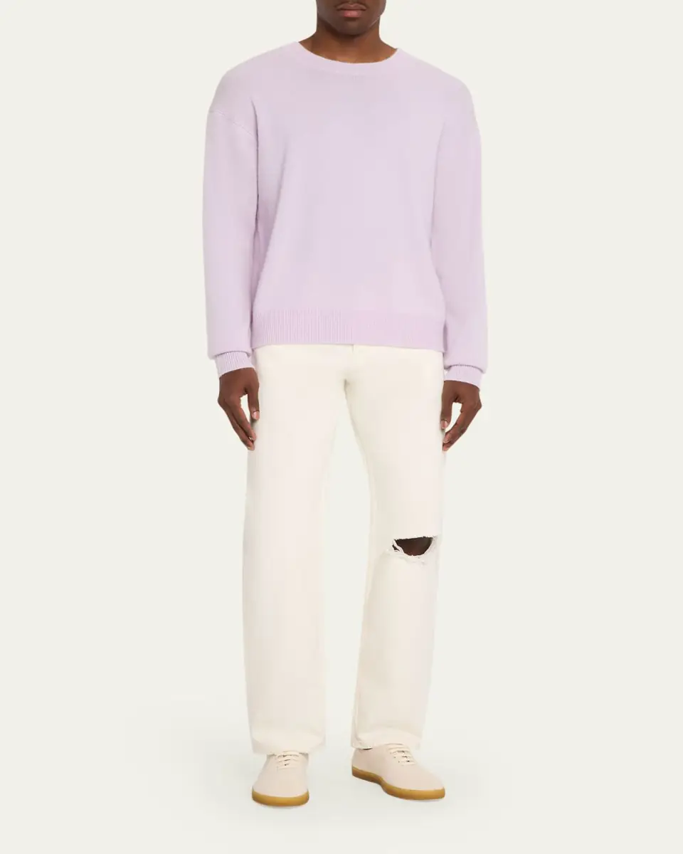 Frame Men's Lightweight Cashmere Crewneck Sweater | Thumbnail 2