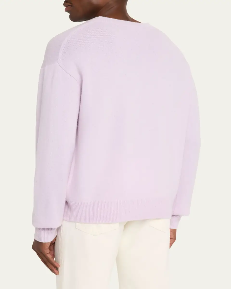 Frame Men's Lightweight Cashmere Crewneck Sweater | Thumbnail 3