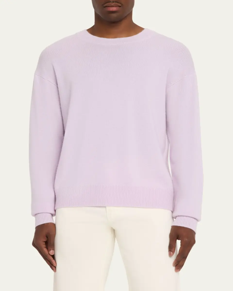 Frame Men's Lightweight Cashmere Crewneck Sweater | Thumbnail 4