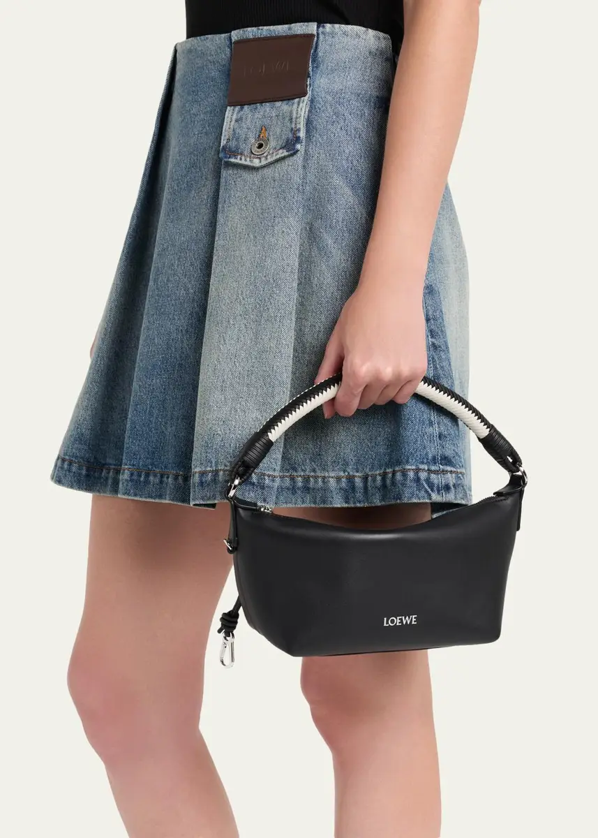 Loewe Cala Leather Top-Handle Bag | Thumbnail 2