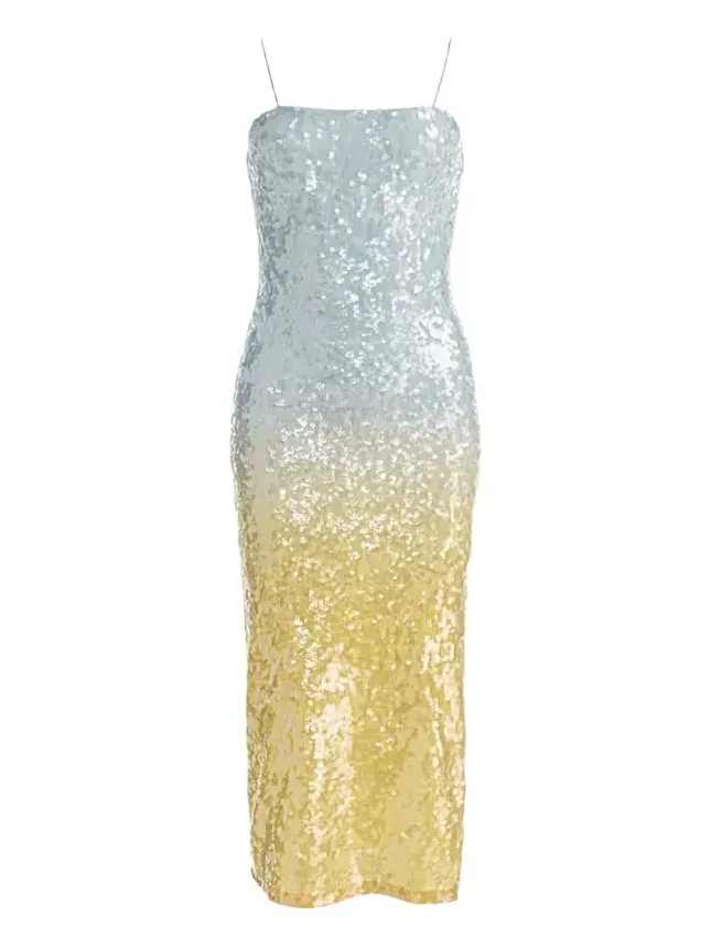 Fifi Sequined Midi Dress Fifi Sequined Midi Dress