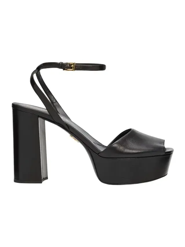 115mm Nappa Leather Platform Sandals 115mm Nappa Leather Platform Sandals