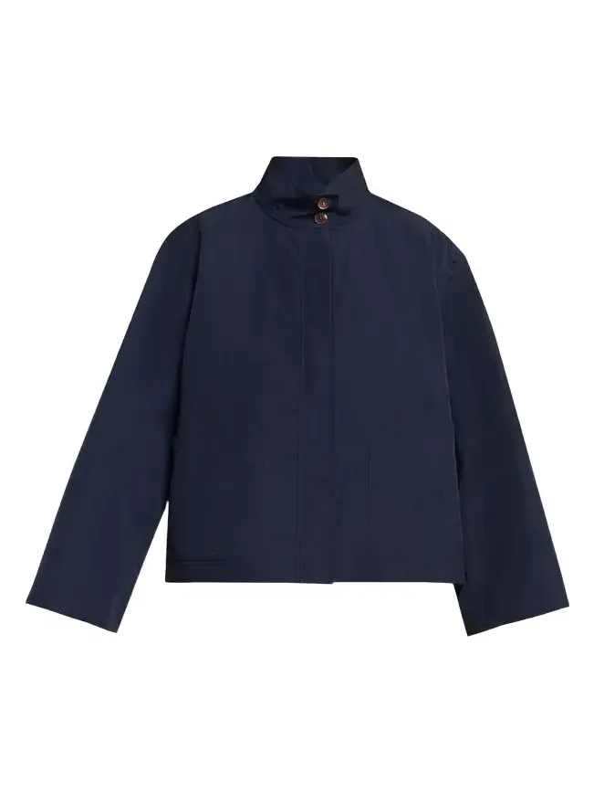 Funnel-Neck Cavalry Twill Jacket Funnel-Neck Cavalry Twill Jacket