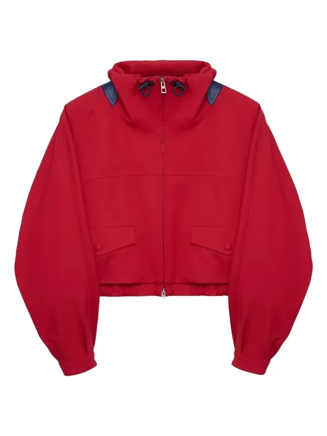Lightweight Cropped Technical Jacket Lightweight Cropped Technical Jacket