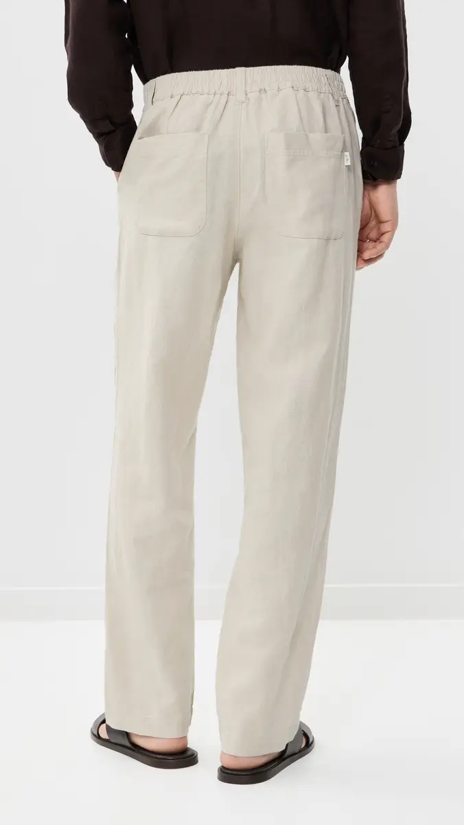 Les Deux Linen Comfort Suit Pants 32 | Thumbnail 3