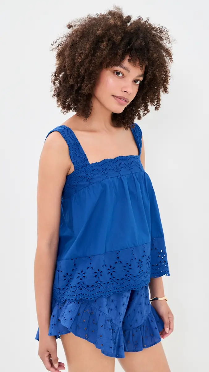Playa Lucila Eyelet Tank | Thumbnail 4 Playa Lucila Eyelet Tank | Thumbnail 4