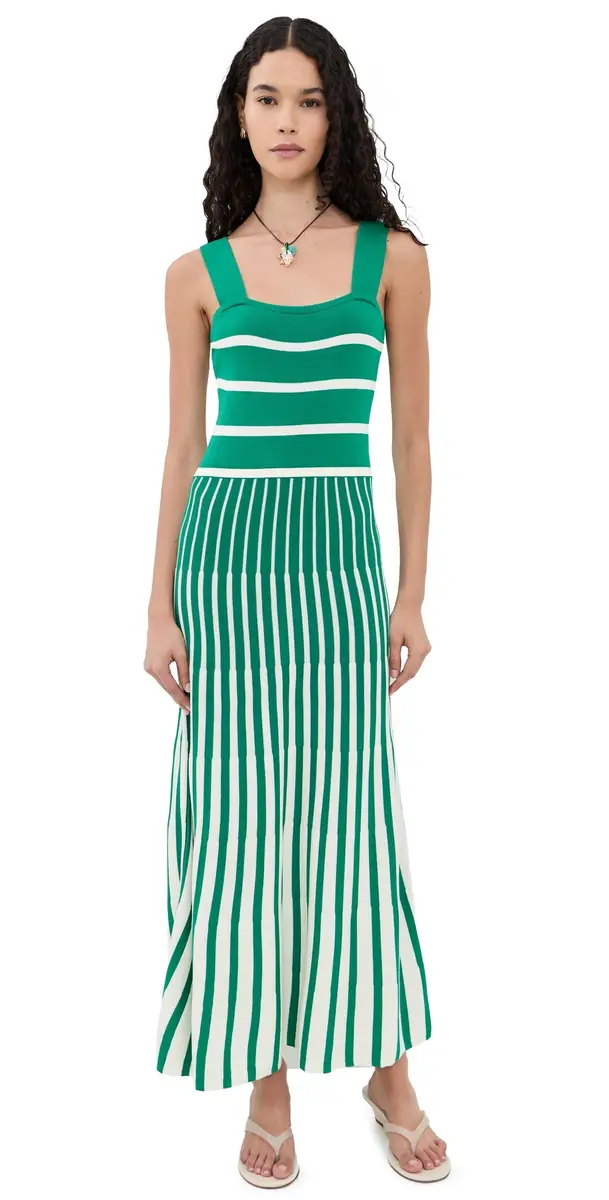 Velvet Aveline Dress Green | Image 1 Velvet Aveline Dress Green | Image 1
