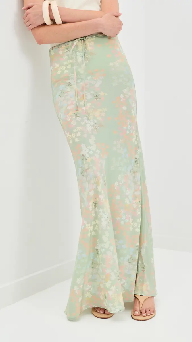 BERNADETTE Emily Silk Skirt | Thumbnail 3 BERNADETTE Emily Silk Skirt | Thumbnail 3