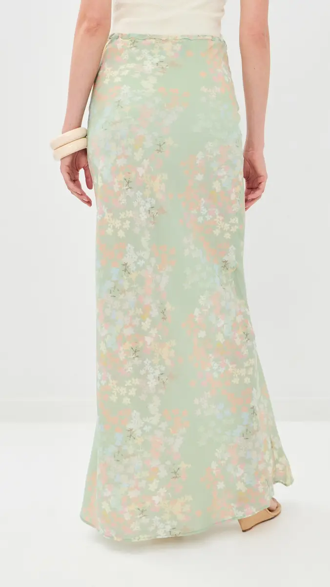 BERNADETTE Emily Silk Skirt | Thumbnail 4 BERNADETTE Emily Silk Skirt | Thumbnail 4