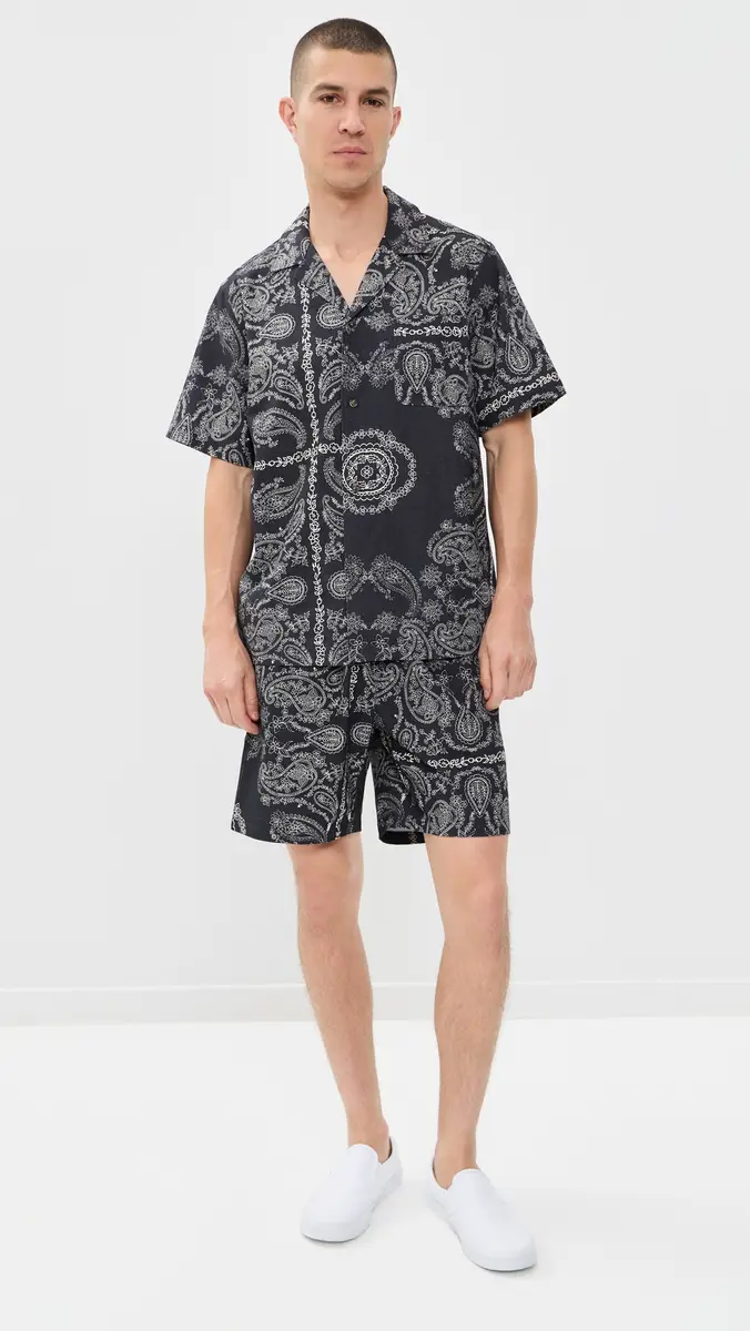 Les Deux Paisley Shorts 7 | Thumbnail 5 Les Deux Paisley Shorts 7 | Thumbnail 5