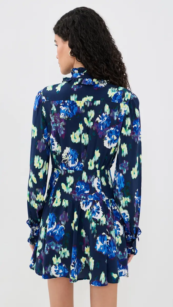 Ulla Johnson Viola Silk Mini Dress | Thumbnail 3 Ulla Johnson Viola Silk Mini Dress | Thumbnail 3