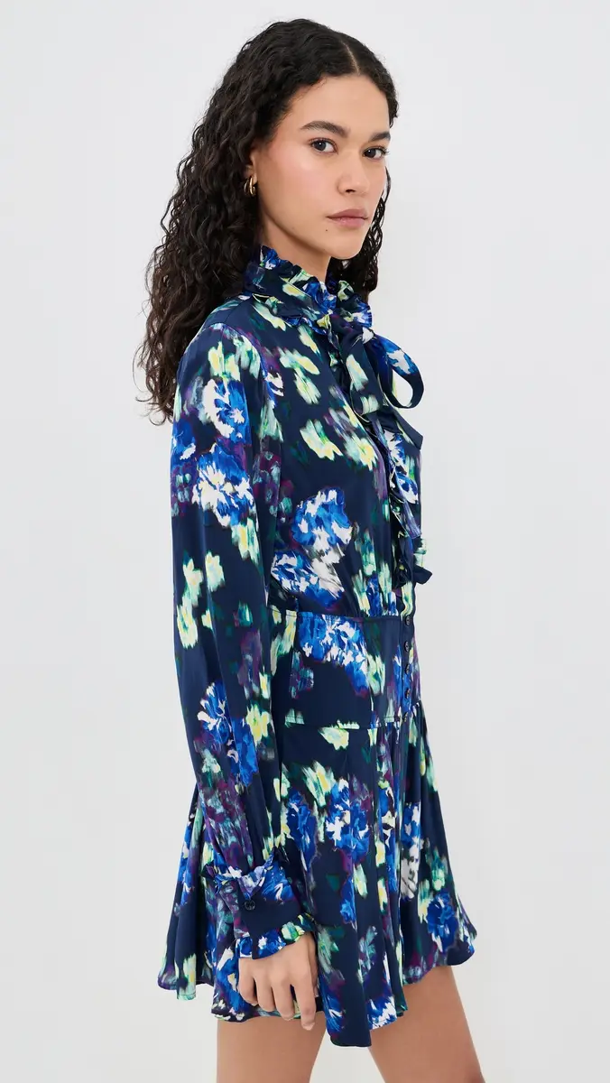 Ulla Johnson Viola Silk Mini Dress | Thumbnail 4 Ulla Johnson Viola Silk Mini Dress | Thumbnail 4