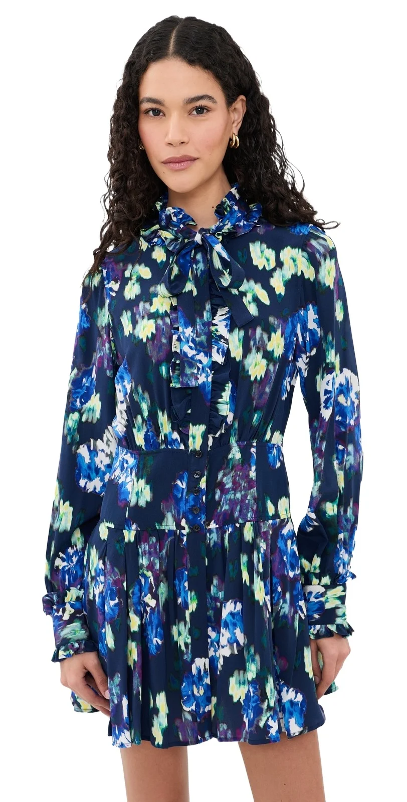 Viola Silk Mini Dress