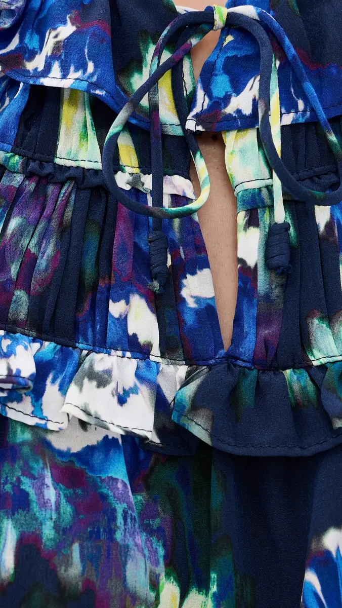Ulla Johnson Eleonore Silk Top | Thumbnail 6 Ulla Johnson Eleonore Silk Top | Thumbnail 6