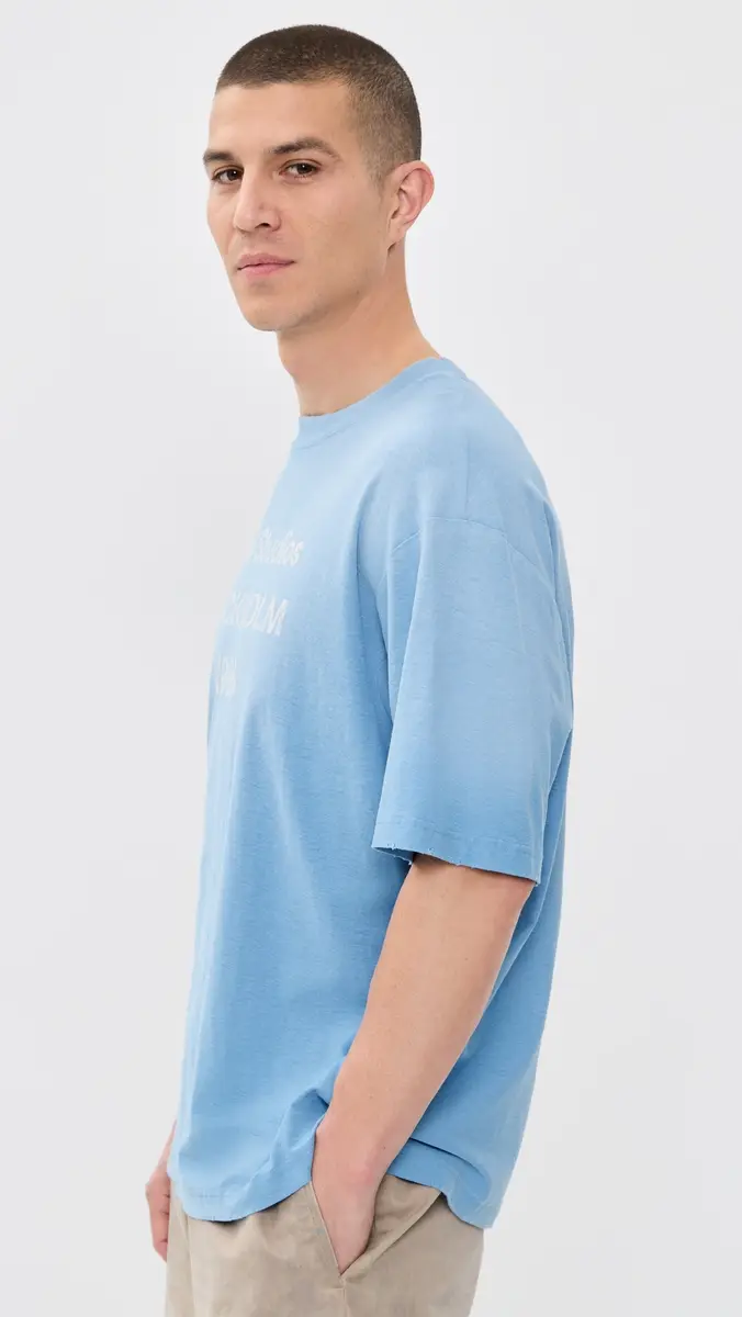 Acne Studios Exford U 1996 Tee Cornflower Blue | Thumbnail 4