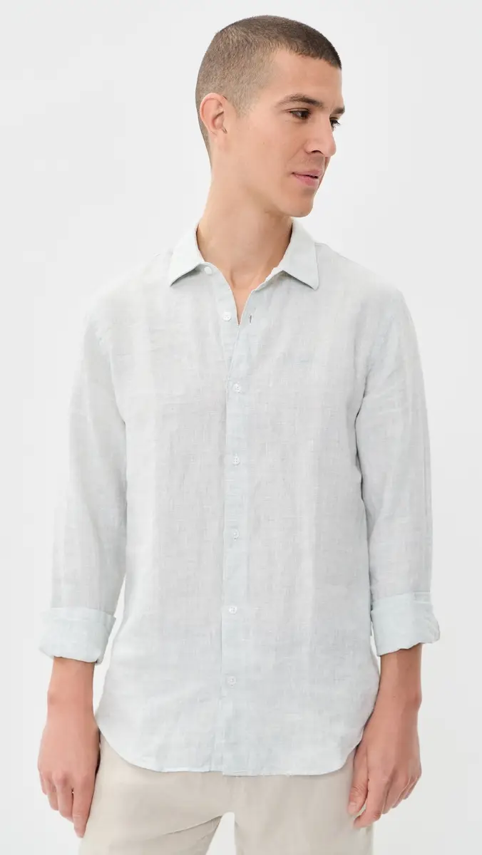 Orlebar Brown Giles Linen Classic Shirt | Thumbnail 2 Orlebar Brown Giles Linen Classic Shirt | Thumbnail 2